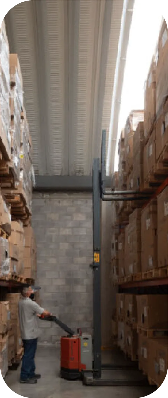 Proceso de calidad en almacén Ergoform